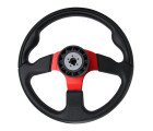 AAA - Steering Wheel (With PU Sleeves) - RED
